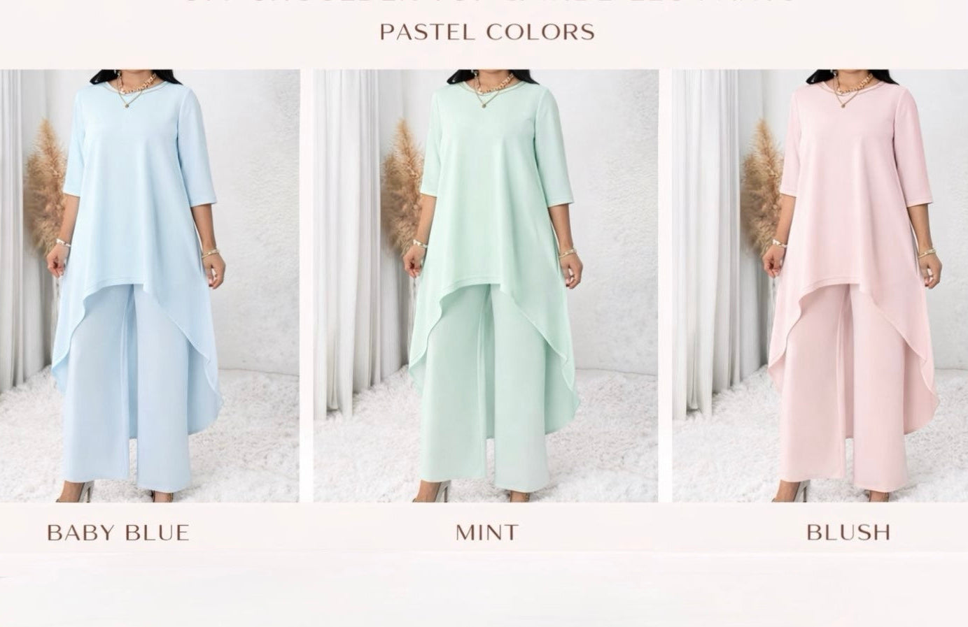 Conjunto pastel