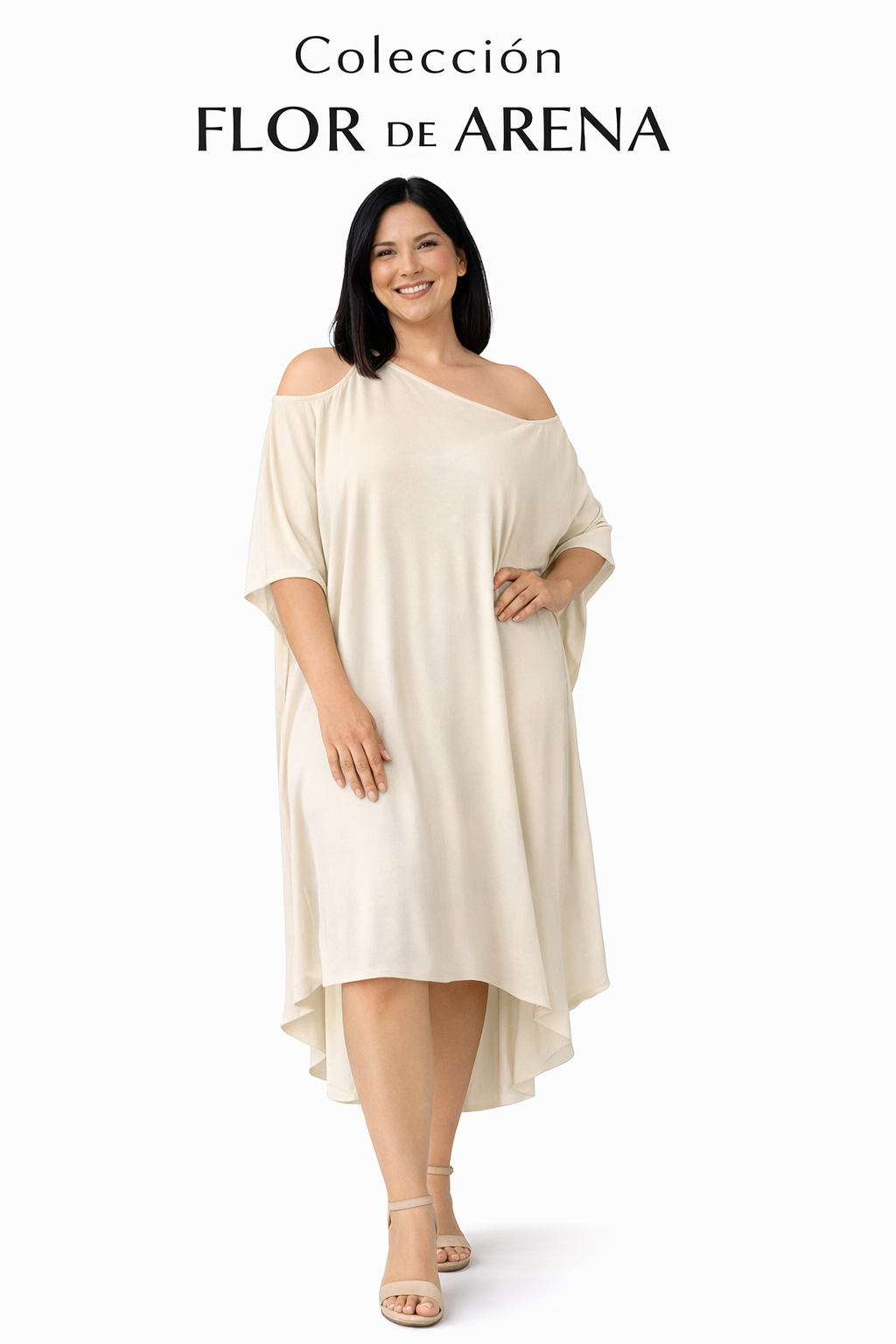 Referencia flor de arena crema